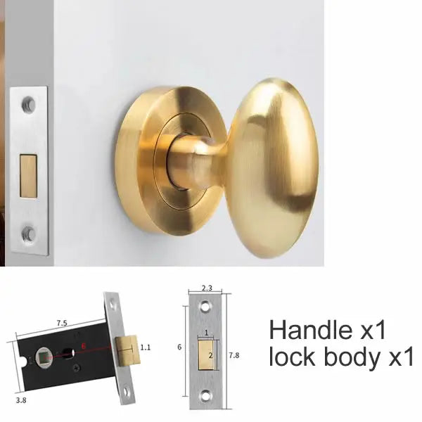 Super beautiful egg-shaped Oval door handle without lock body zinc alloy 4colors home hardware