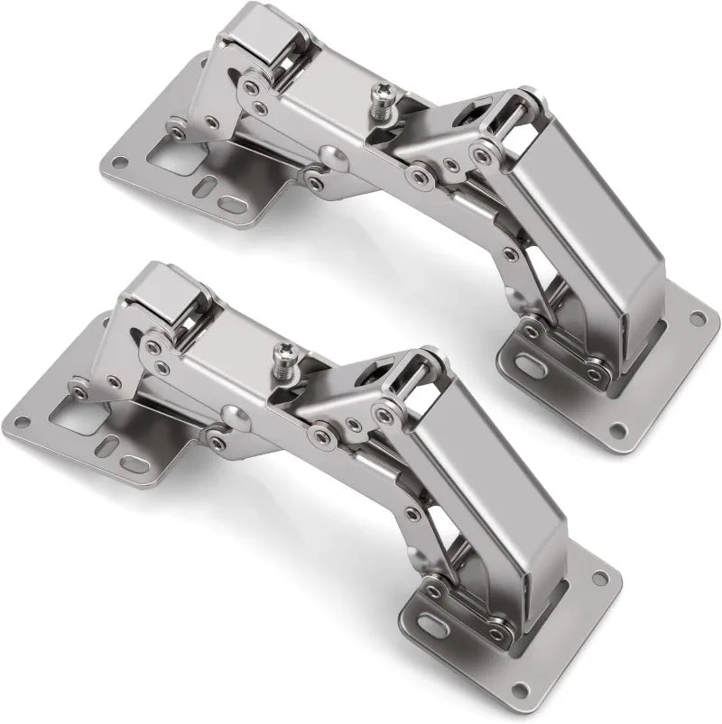 Adjustable Steel Cabinet Hinges 130-170 Degree Hydraulic Soft Close Hinges Kitchen Cupboard Doors Hinge Furniture Hardware