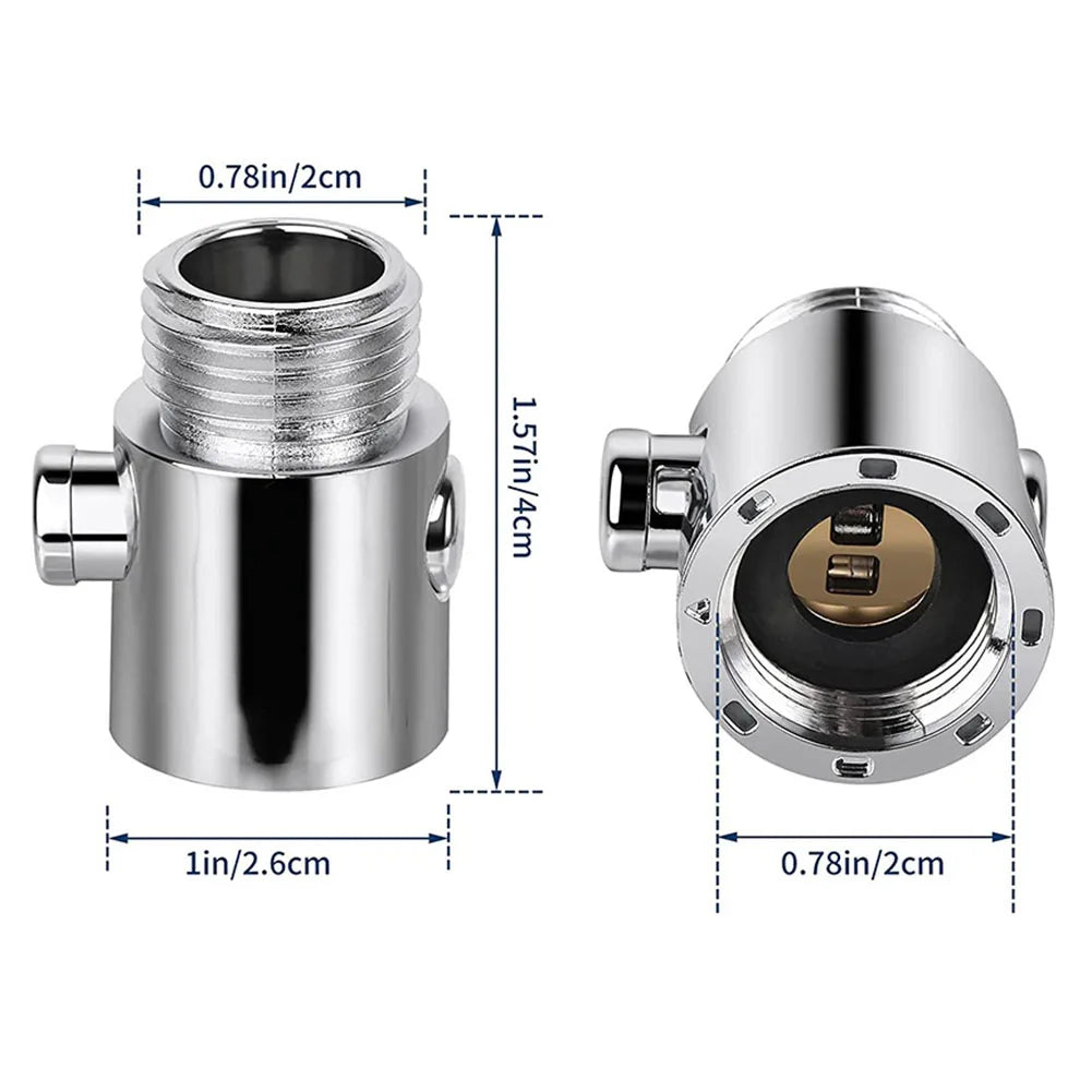 Shower Head Control Switch Flow Water Stop Valve Shower Heads One-Button Pause Water Controller Bathroom Accessories