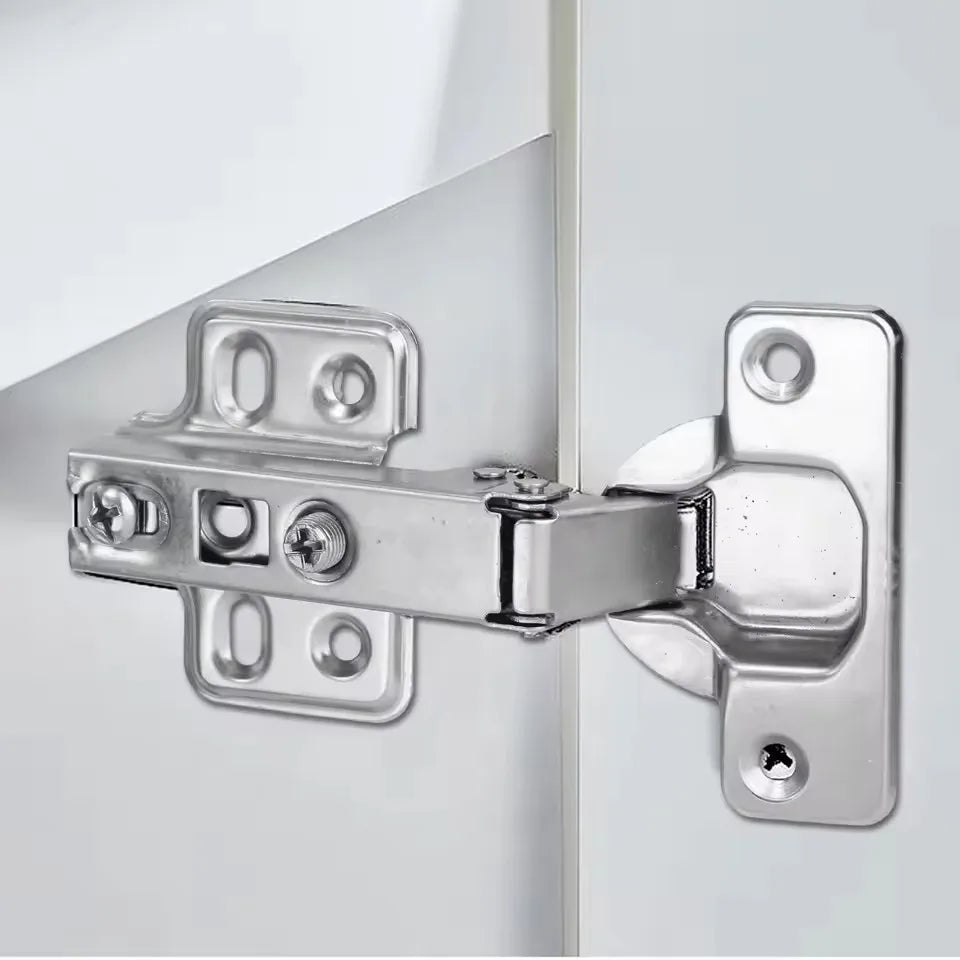 2Pcs Cabinet Hinges Steel Hydraulic Door Hinge Damper Buffer Soft Closing for Kitchen Cupboard Furniture  furniture