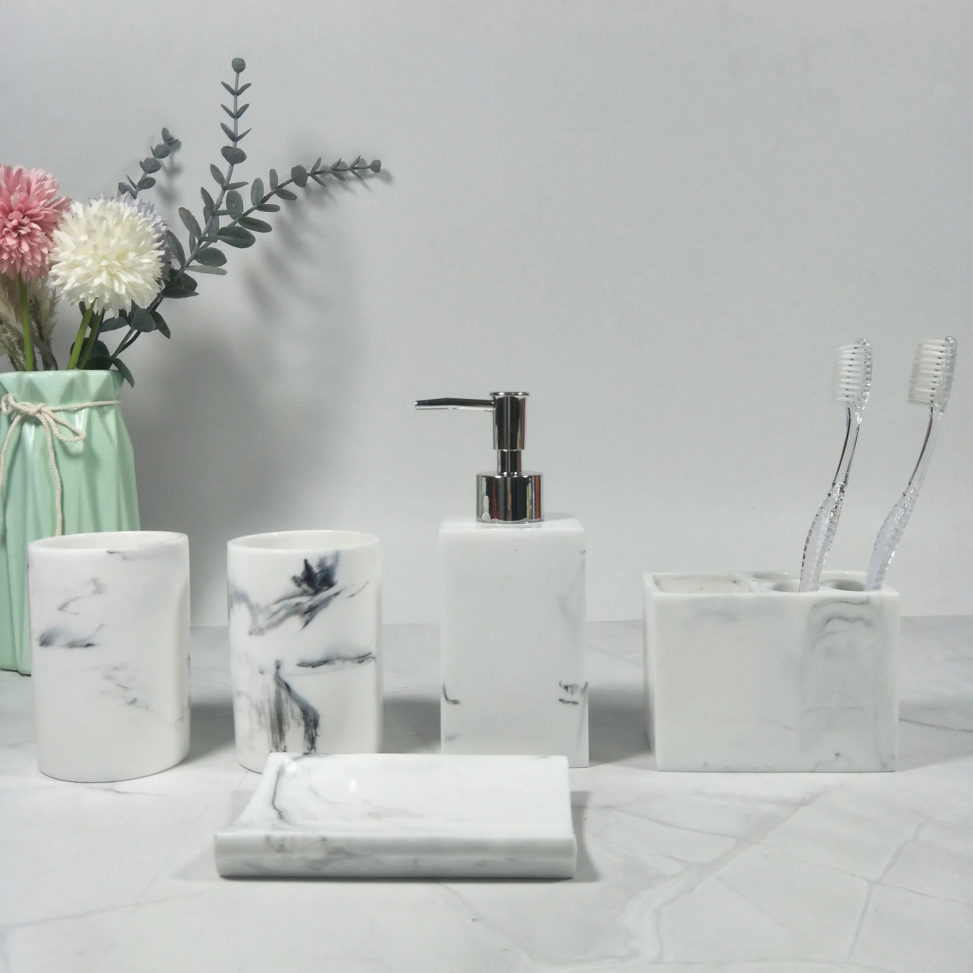 Bathroom Decoration  Accessories for Toothbrush Resin Shower Toilet