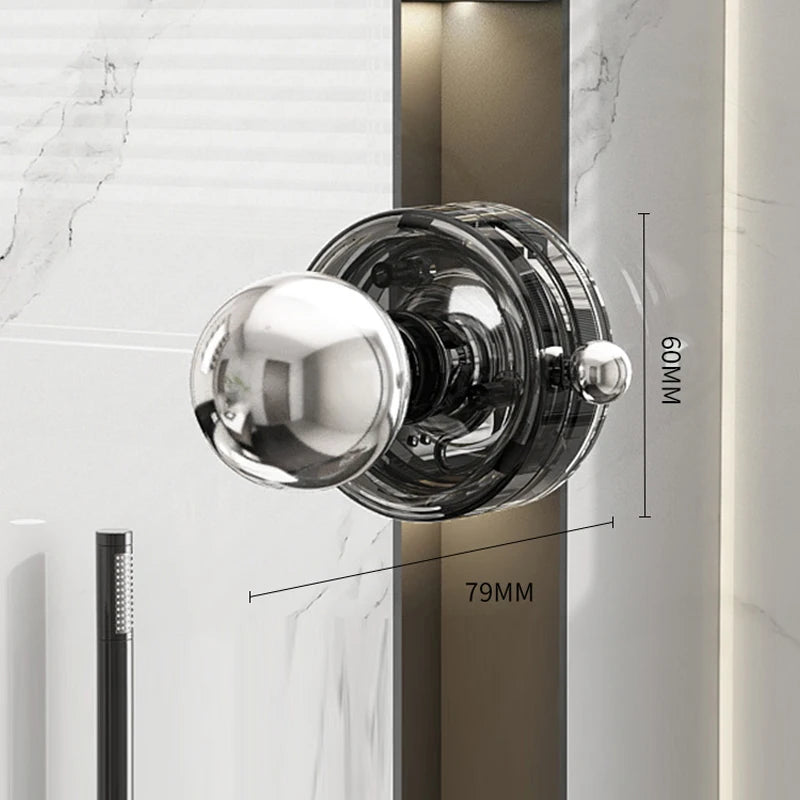 Suction Cup Door Handle Bathroom Bathroom Sliding Door Glass Door Refrigerator Cabinet Toilet Lid Suction Cup Handle