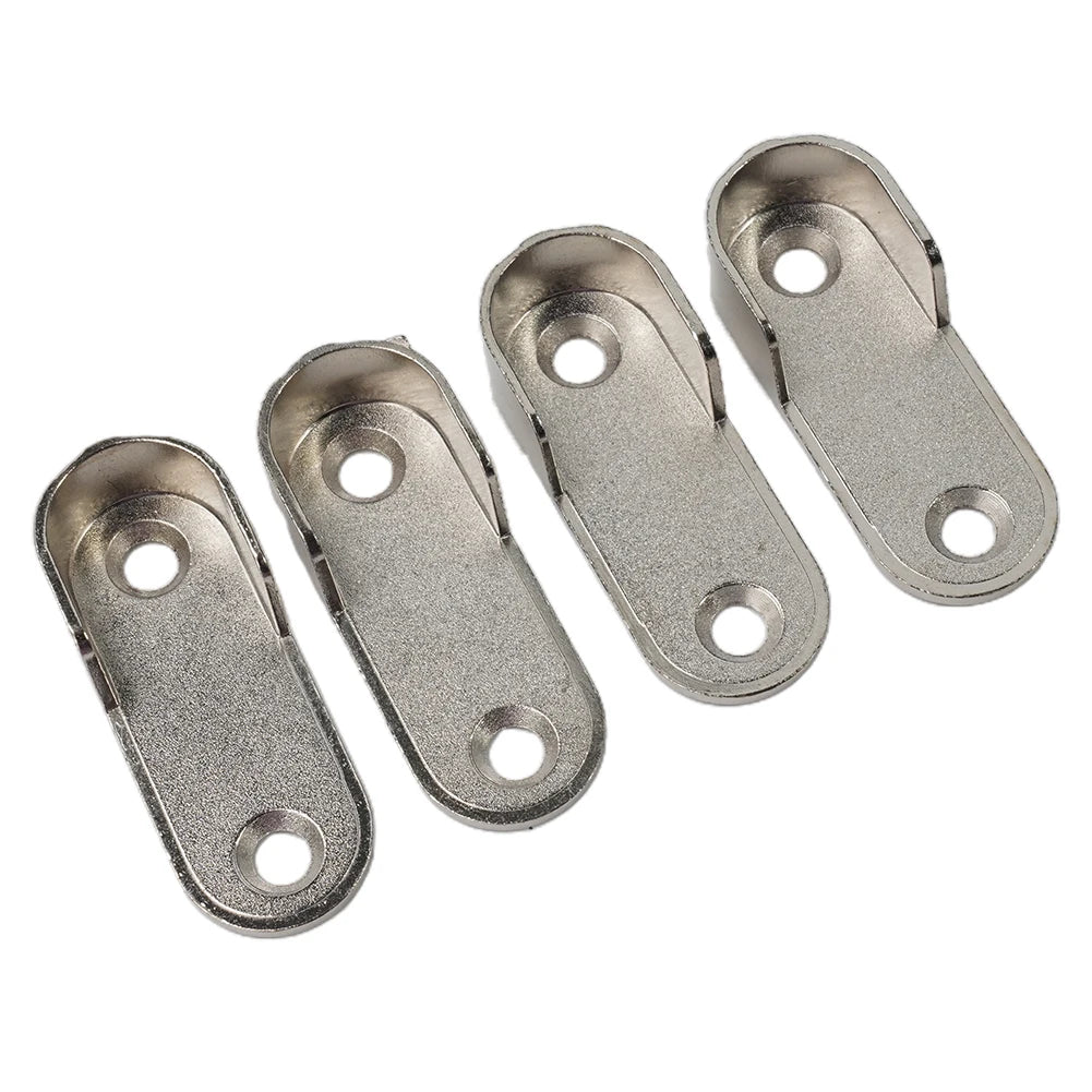 2pc Wardrobe Clothes Tube Support Closet Rod Pole End Bracket Thickening Holder Furniture Accessories Clothes Hanging Rod Holder