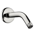 Bathroom Rainfall Shower Head Silver Chrome Water Saving Extension Shower Arm Bathroom Accessories Faucet Replacement