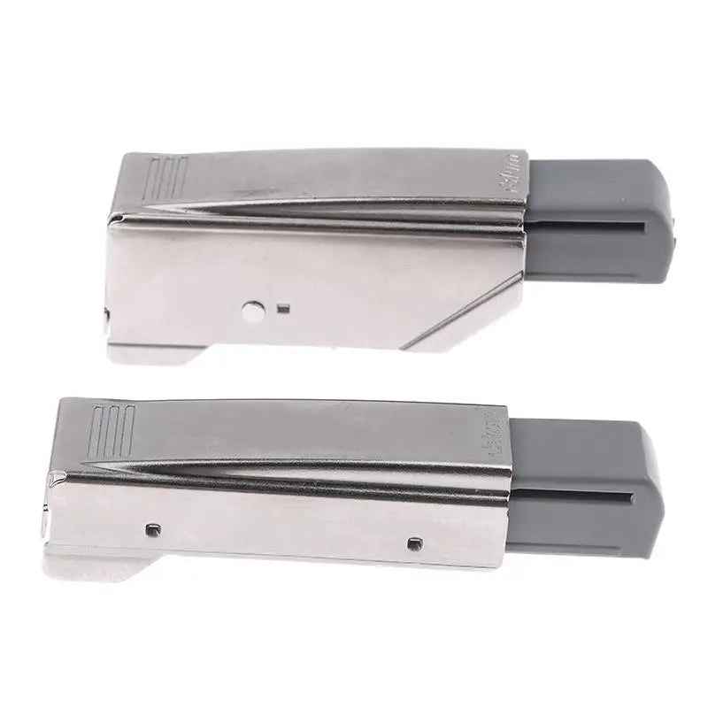Silent Close Drawer Hardware; Home Furniture Hinges with Damper Buffers and Invisible Handles for Kitchen Cabinets