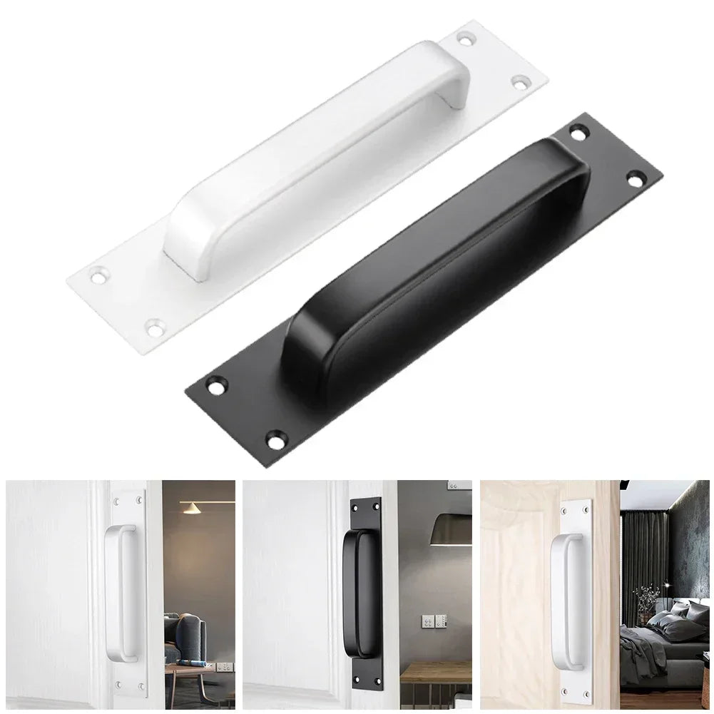 Sliding Door Handles Aluminium Alloy Balcony Door Pull Cabinet Pulls Wardrobe Cupboard Knobs Simple Furniture Handle Hardware