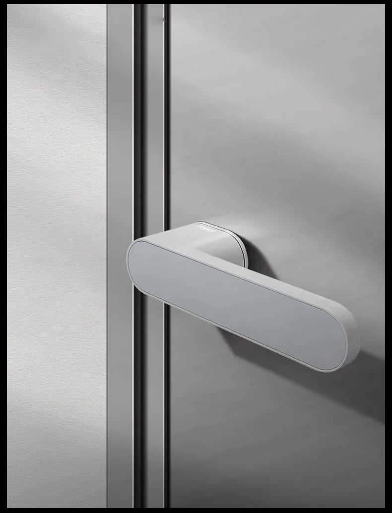 2023 New Ecological Door Lock Indoor Magnetic Suction Silent Minimalist Door Lock Bedroom Door Lock Modern Simple Door Handle