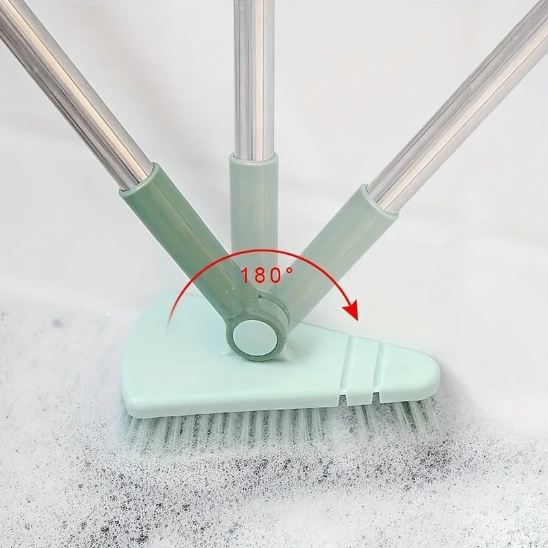 Shower Scrubber, Long Handle Bathroom Cleaning Brush, For Bathroom, Shower, Floor, Wall, Cleaning Supplies, Cleaning Tool,
