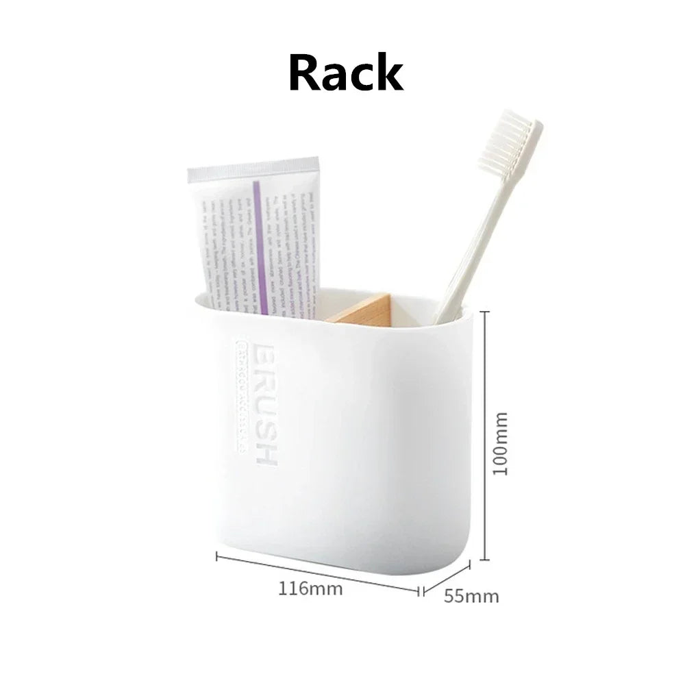 Bathroom Accessories Set Designer Soap Lotion Dispenser Toothbrush Holder Soap Dish Tumbler or wood Bottle Cup Black/White/gray