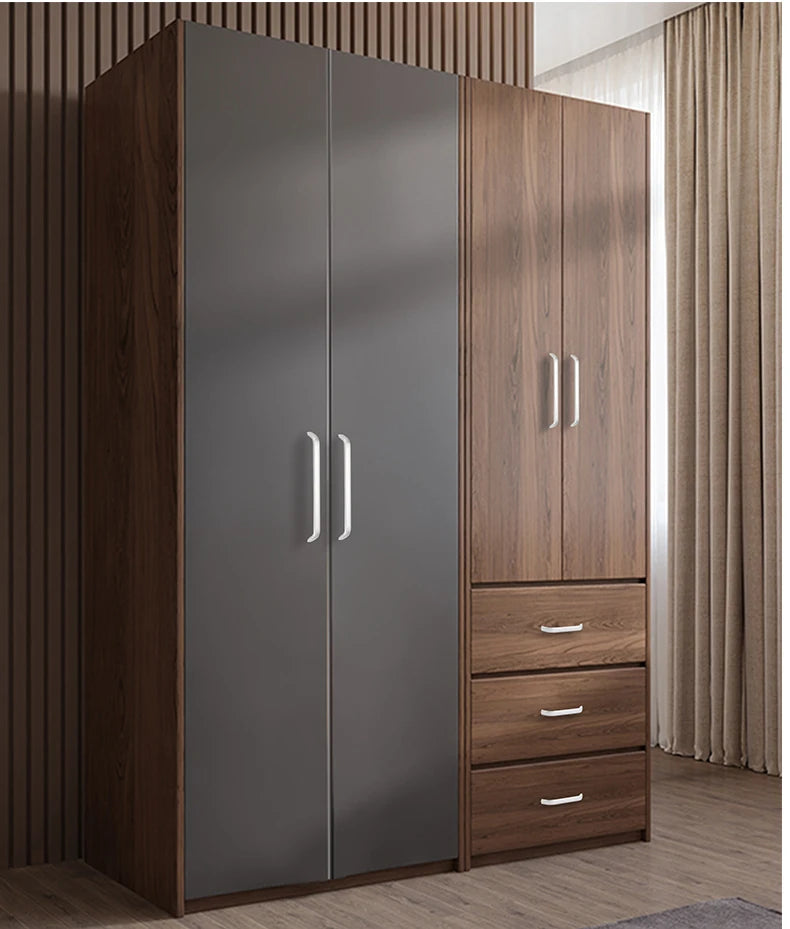 Modern Furniture Handles Black Wardrobe Door Pulls Silver Long Drawer Pulls Bathroom Cabinet Handle Aluminum Alloy Curved Handle