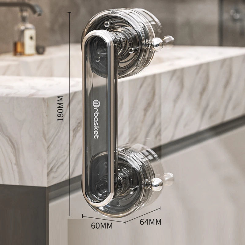 Suction Cup Door Handle Bathroom Bathroom Sliding Door Glass Door Refrigerator Cabinet Toilet Lid Suction Cup Handle