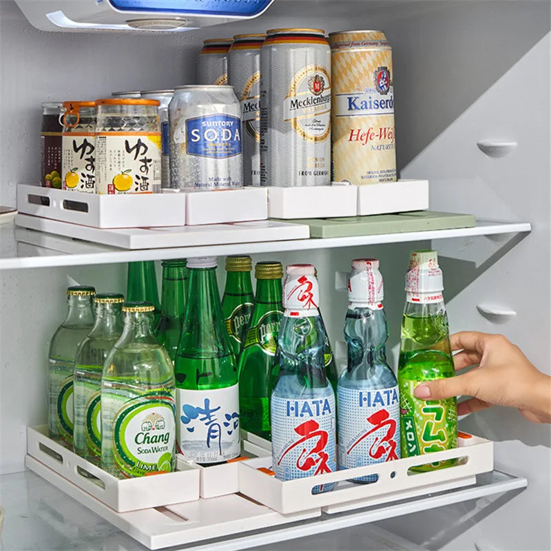 Multifunctional Rotating Pull-out Storage Rack Rotating Storage Rack Kitchen Artifact Desktop Spice Rack Kitchen Storage