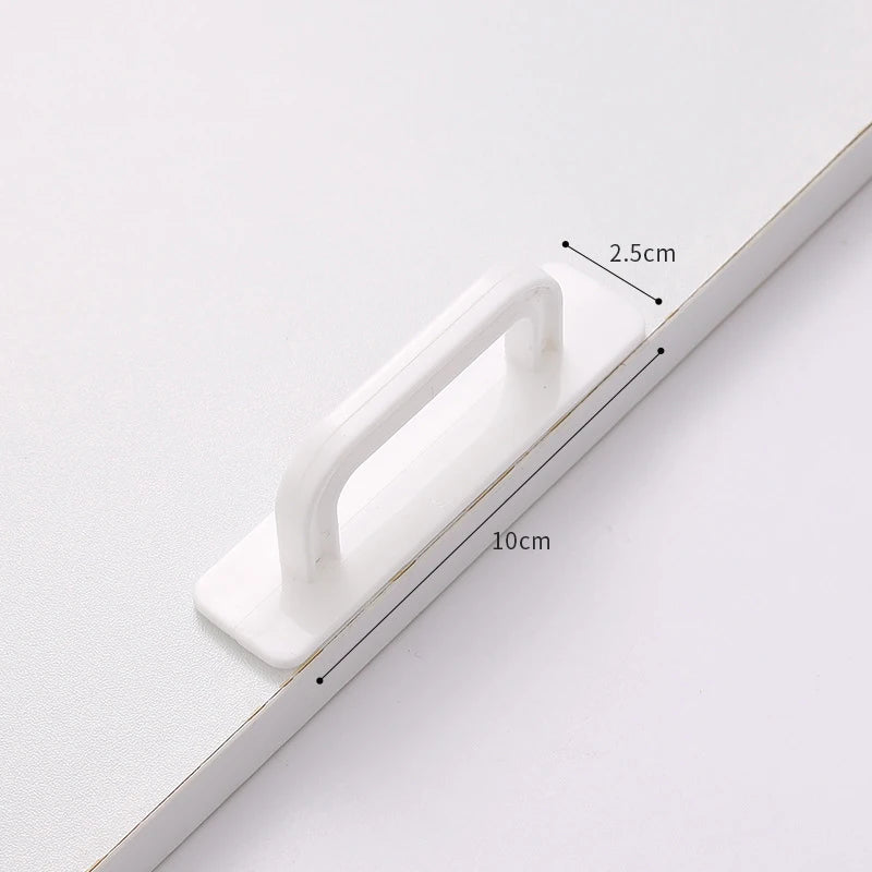 Simple Cabinet Pulls Self-Adhesive Handles Door Handles For Easy Grip Space Saving Home Improvement