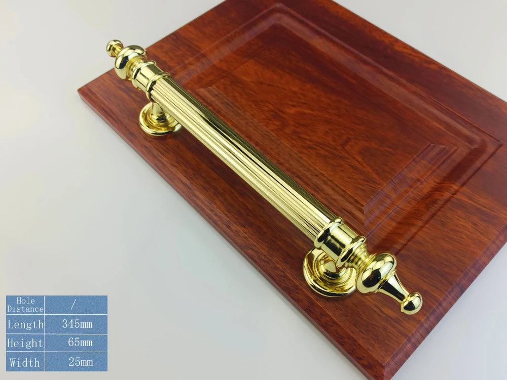 255mm/290mm/345mm Furniture Wooden Door Handle For Bathroom Bedroom Restaurant Sliding Door Handle Wardrobe Gate Pulls Handles