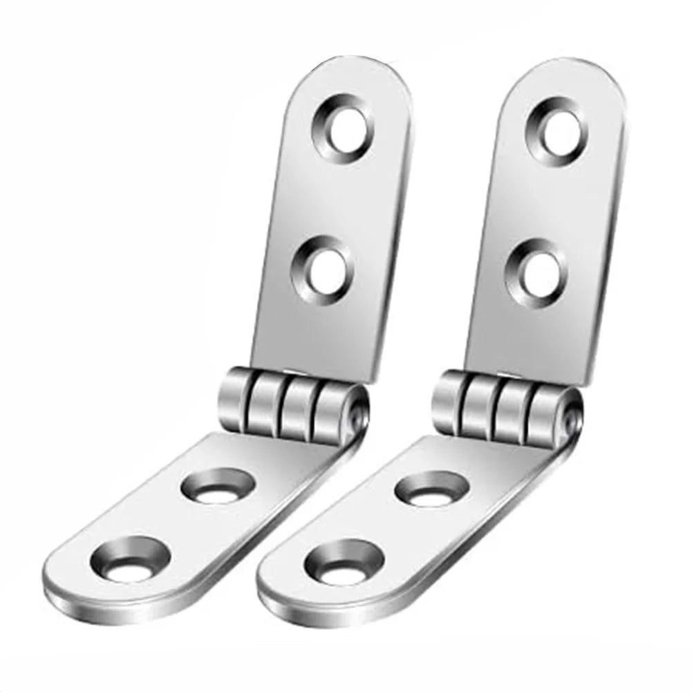 2pcs 180 Degree Foldable Hinge Flap Screw-On Hinges For Sewing Machine Cabinet Door Hinge Furniture Hardware Accessories