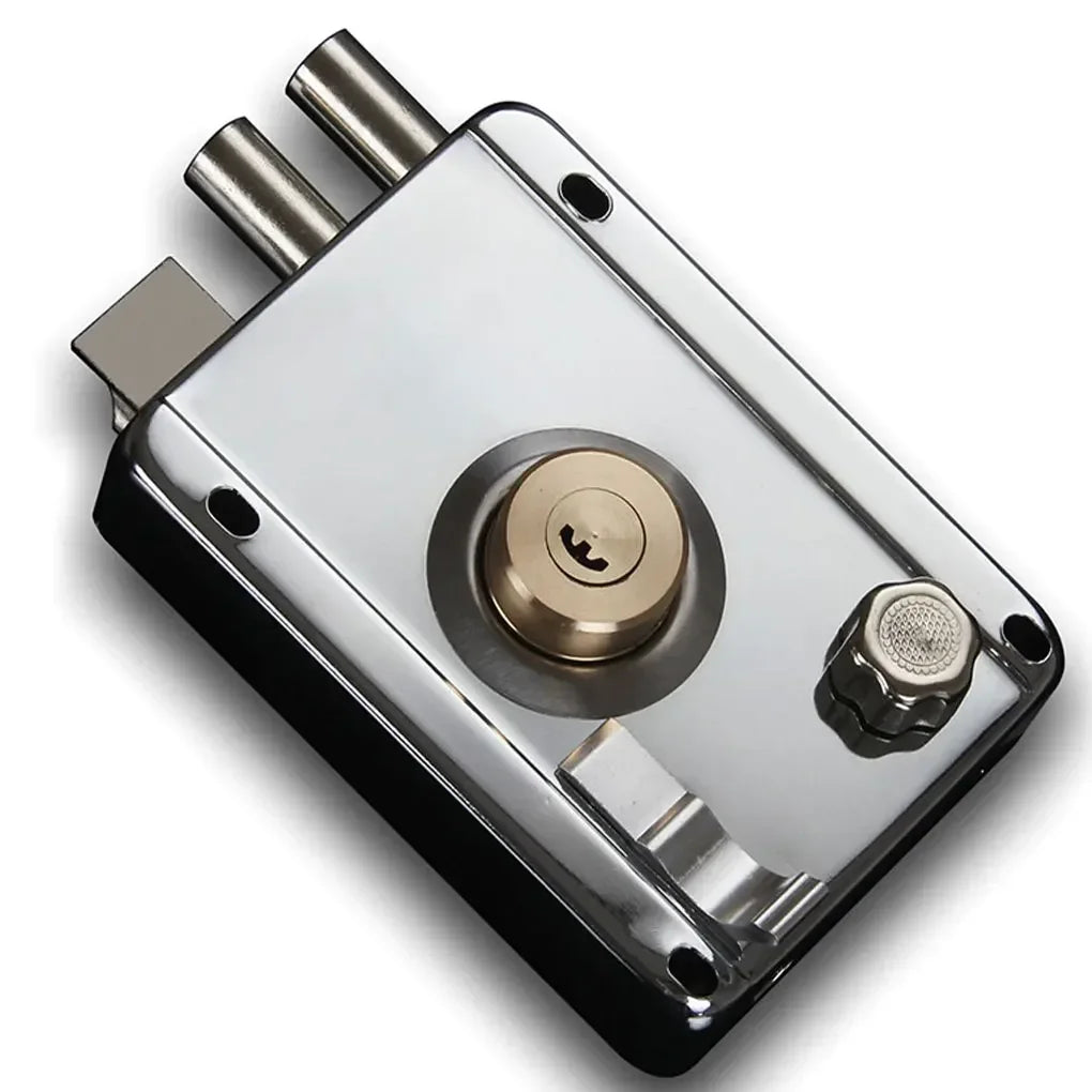 Exterior Iron Door Locks Security Anti-Theft Lock Multiple Insurance Lock Wood Gate Lock Hardware Household Indoor Dormitory