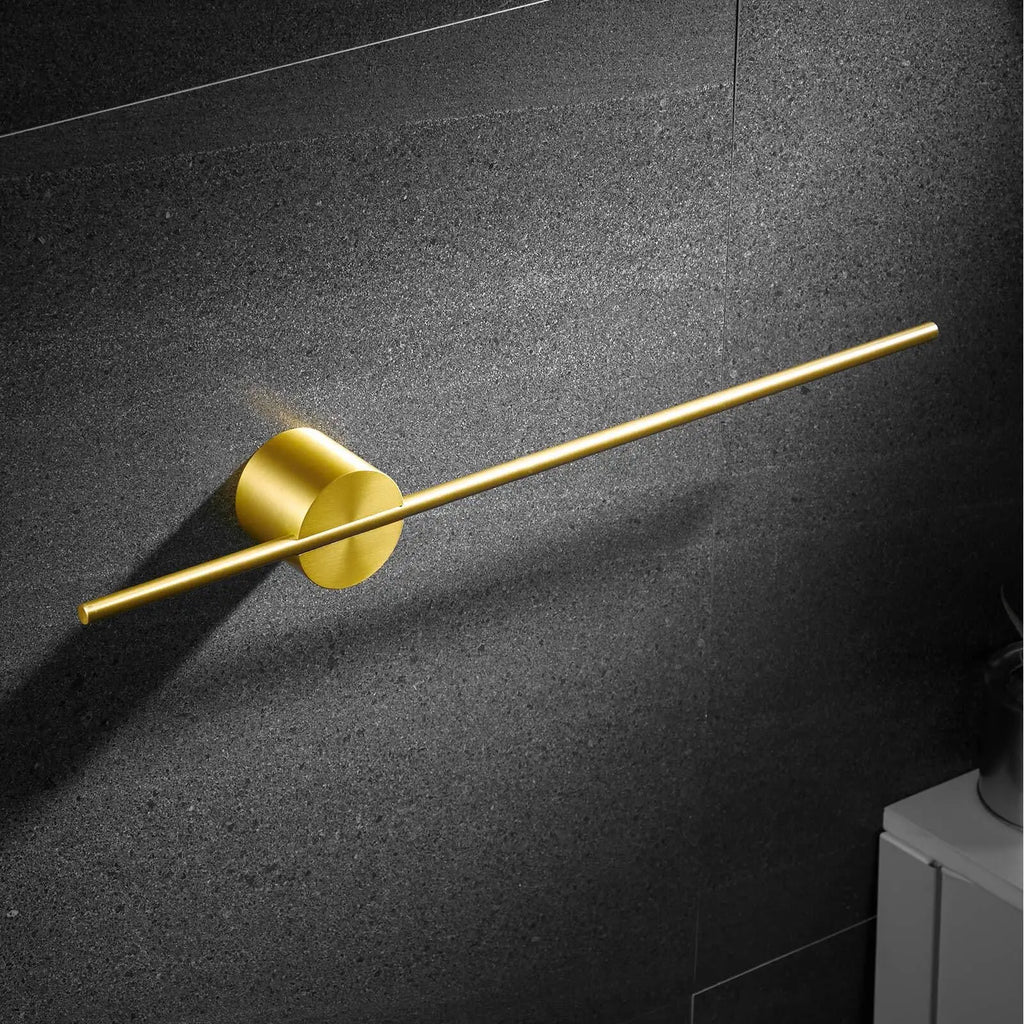 Bathroom Towel Rack Removable Wall Mounted Towel Hanger Space Aluminum Shower Room Shelf Towel Bar Kitchen Storage Rack