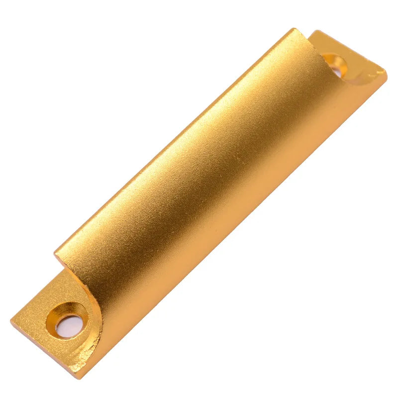 New Aluminum Alloy Door Handle Push-pull Balcony Gate Window Pulls Knob Furniture High Quality