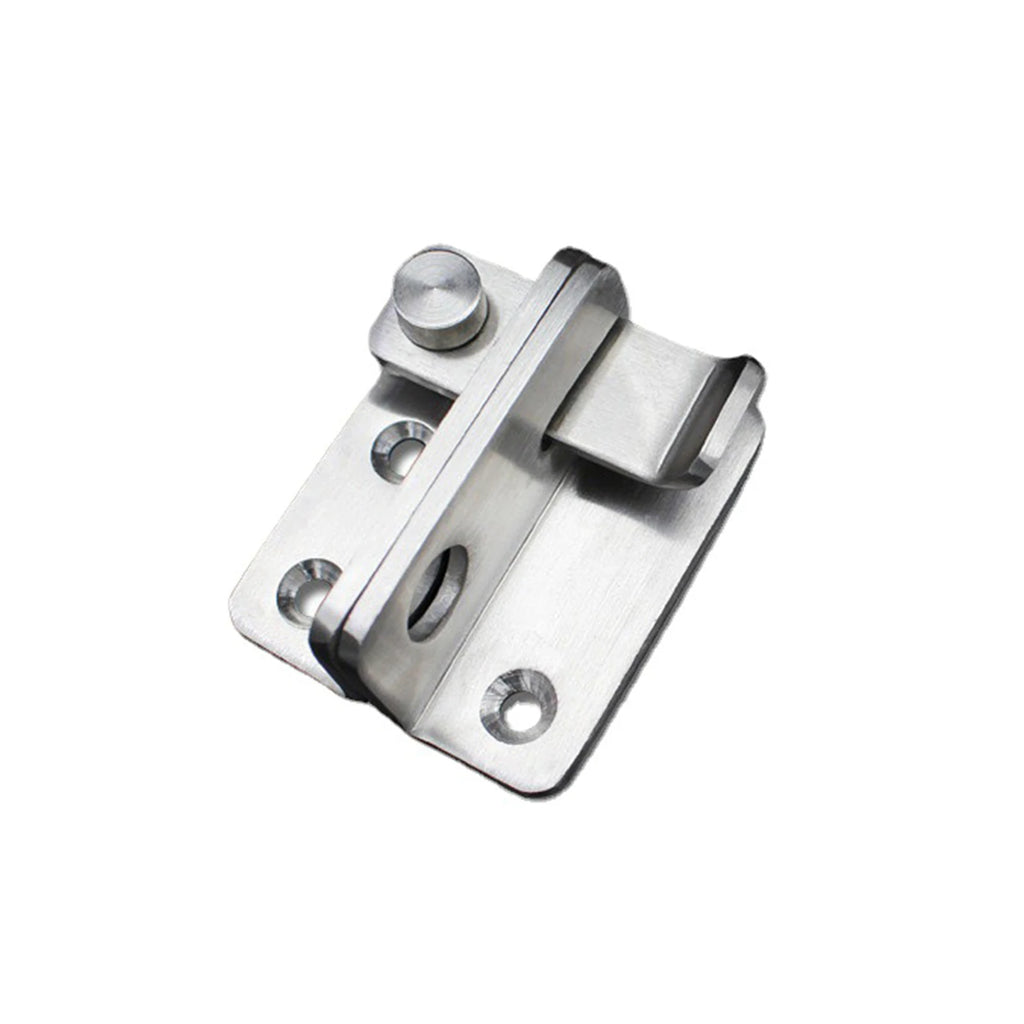 Door Bolts Buckles with Screw Stainless Steel Latch Hasp Door Locks Security Door Locks for Bedroom Drawer Window