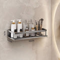Bathroom Shelves Corner Shower Shelf Aluminum Wall Mount Shampoo Storage Rack Holders No Drill Kitchen Bathroom Accessories