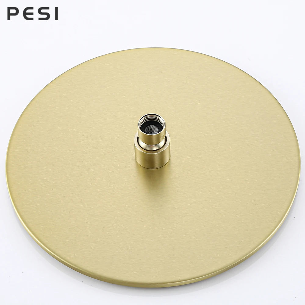 Stainless Steel Shower Head 10 Inch Magic Rainfall Bath Head Ceiling Wall Mounted Bathroom Accessories Water Save For Shower
