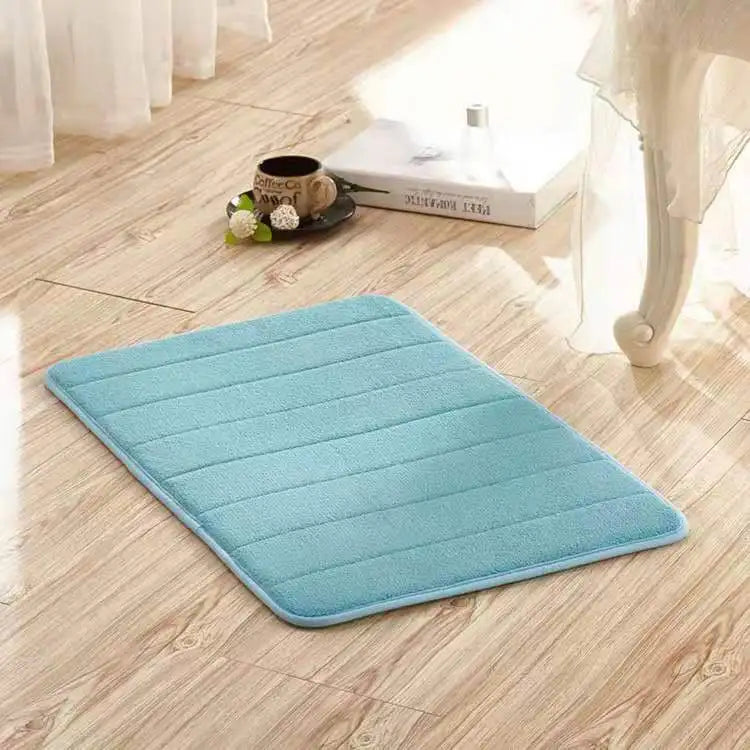 Water Absorption Rug Bathroom Mat Shaggy Memory Foam Bath Mat Set kitchen Door Floor Mat Carpet For Toilet Non Slip   bath mats