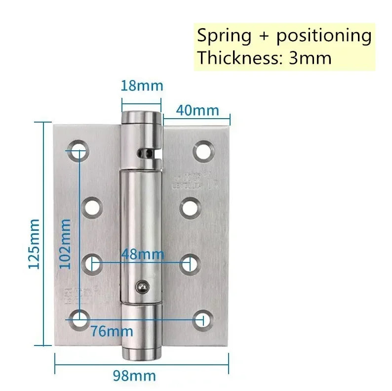 1Pc Stainless Steel Flat Hinge Kitchen Cabinet Doors Connecting Hinge Window Hinge Furniture Door Drawer Hardware Accessories