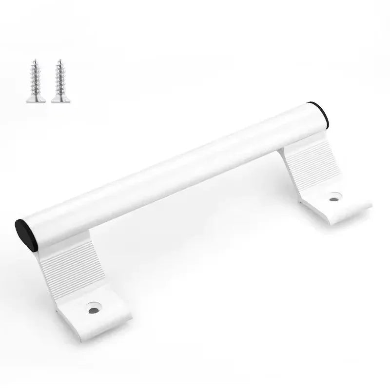 8 Inch Glass Door Pull Handle for Patio Doors Universal Right/Left,Aluminum Alloy Sliding Door Handles Furniture Cabinet Handle