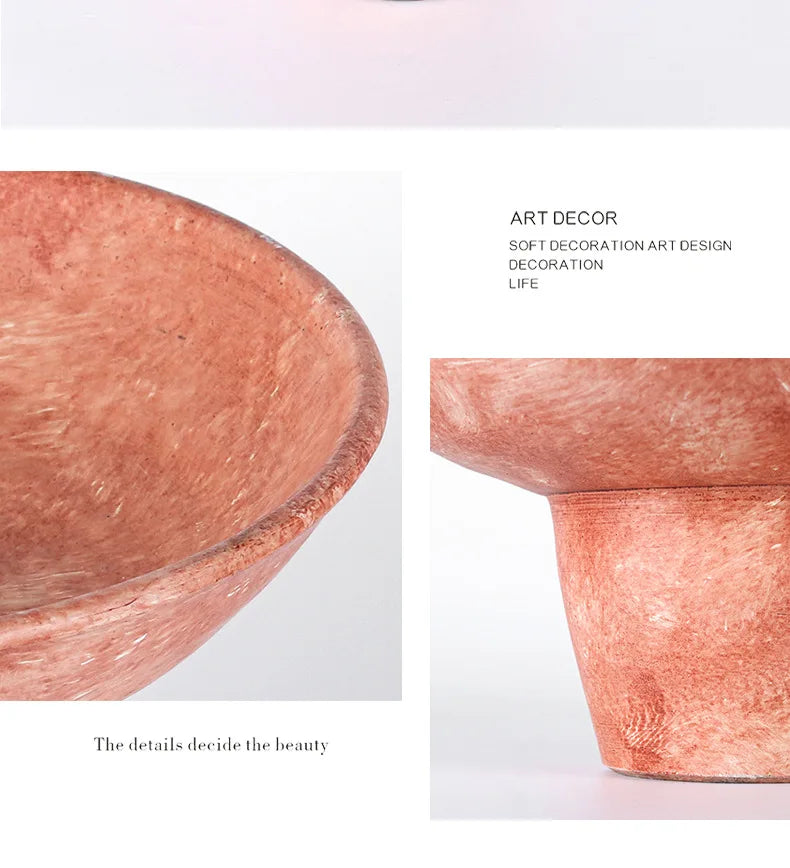 Creative Storage Trays Modern Decorative Table Center Tray Living Room Fruit Bowl Luxury Kitchen Organizer Home Furnitures