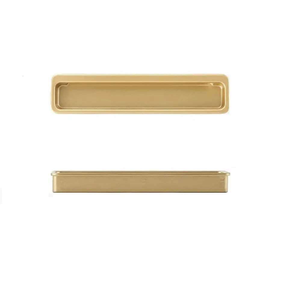 Modern Style Furniture Handle Metal Slotting Recessed Cabinet Door Handle Convenient fashion Embedded Stealth Handle