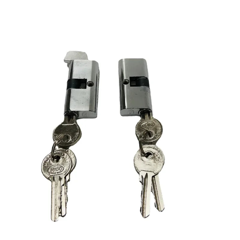 Lock Cylinder 54mm Double Door Single Door Indoor Anti-theft Aluminum Alloy Plug-in Door Lock Hook Lock Bladder