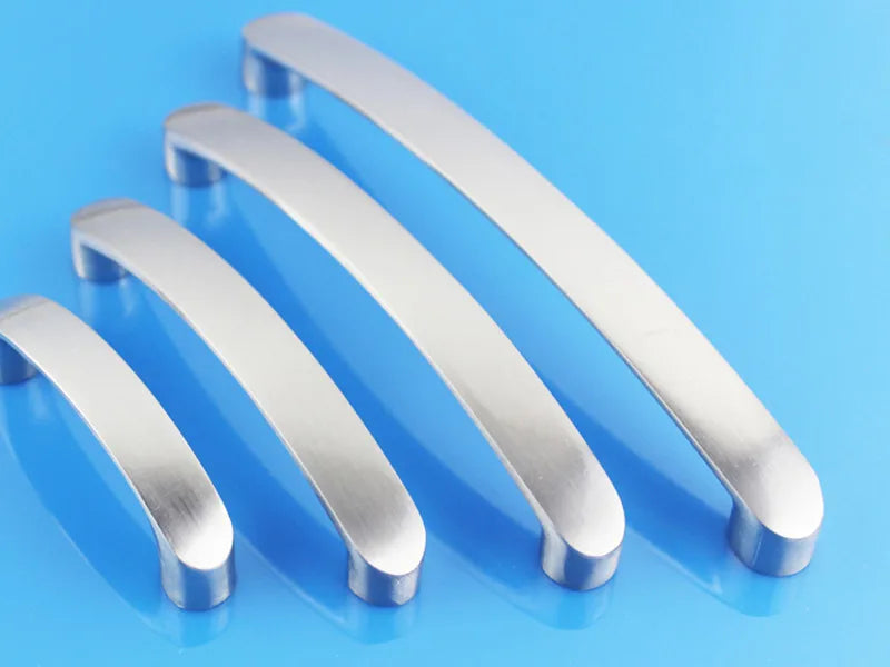 Cabinet Handles Knobs Aluminum Alloy Door Kitchen Knobs Brushed Cabinet Pulls Drawer Modern Furniture Handle Hardware