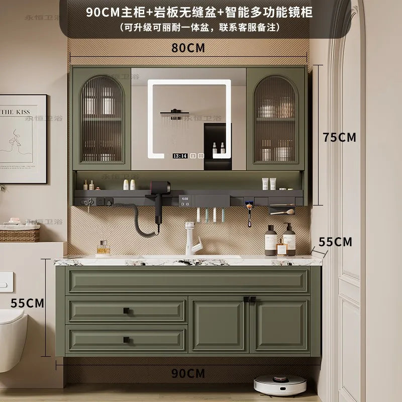 Sink Organizer Bathroom Cabinet Modern Wash Vanity Sink Bathroom Cabinet Wall Shelves Mueble Organizador Home Accessories