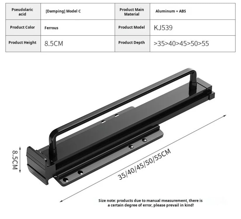 Thin cabinet topmounted telescopic wardrobe hanging rod Thin cabinet clothes hangers through wardrob Vertical Wardrobe