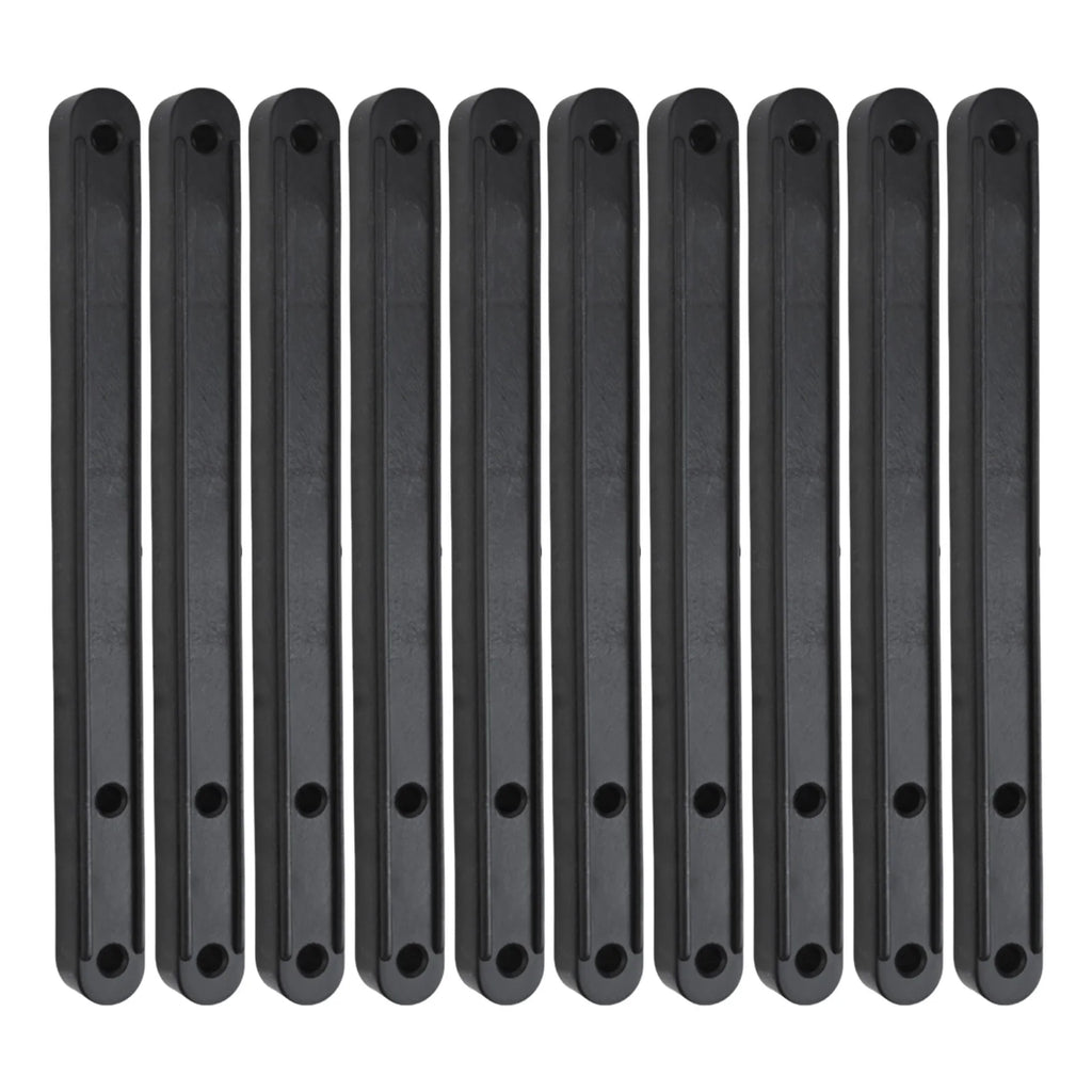 10 Pieces Plastic Drawer Slides Replacement Draw Runners 180 235 298mm Suitable for Drawers and Cabinet Grooves