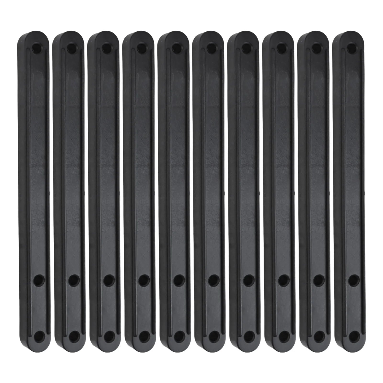 10 Pieces Plastic Drawer Slides Replacement Draw Runners 180 235 298mm Suitable for Drawers and Cabinet Grooves