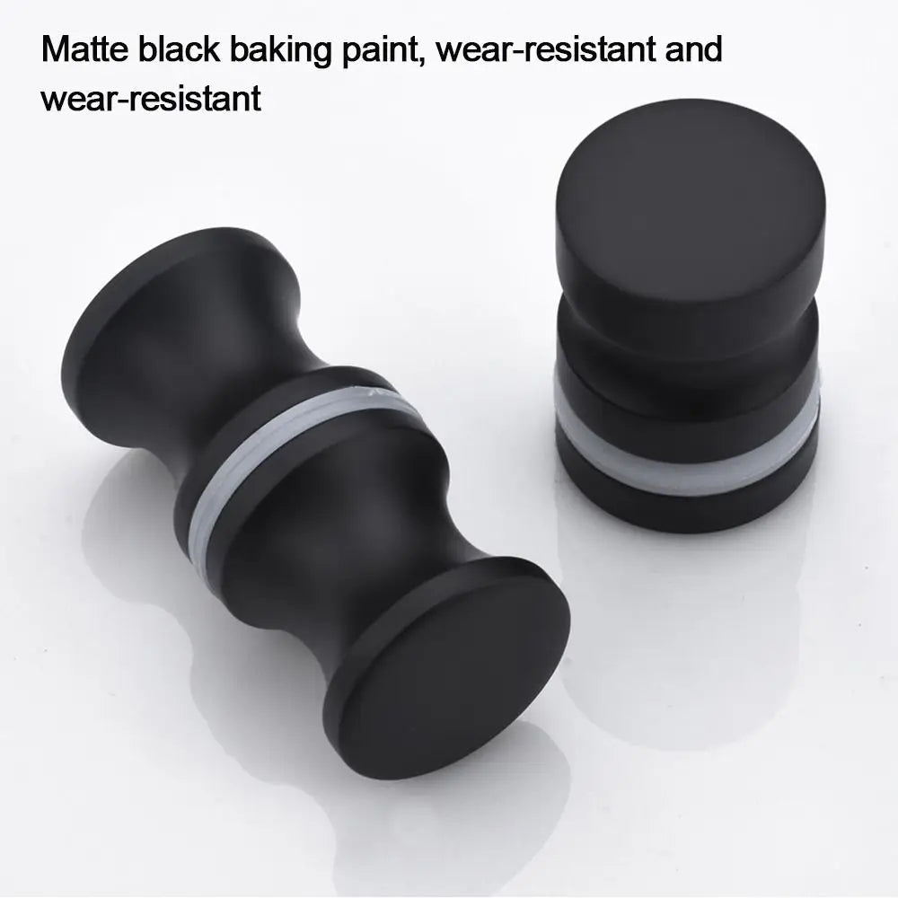 Durable Kitchen Hardware Bathroom Glass Door Knob Wardrobe Pulls Shower Door Handle Cabinet Handle