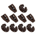 Drawer Slides Set Five Sets Practical Drawer Stop with Roller for NightStand