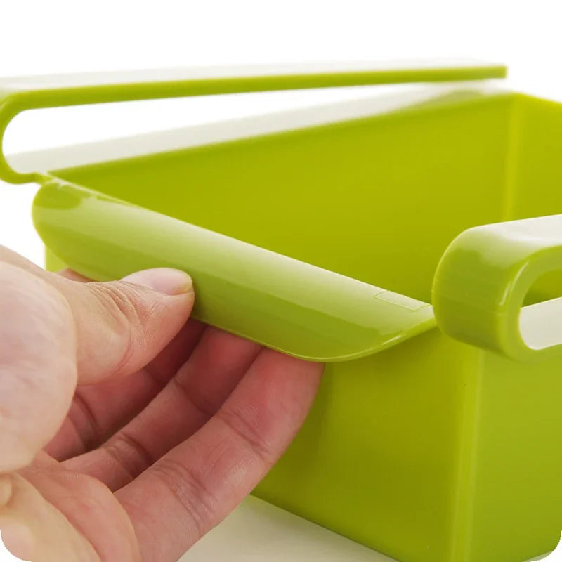 Pull-out Drawer Refrigerator Storage Box Creative Storage Rack Fresh Spacer Sort Boxes Kitchen Supplies Food Storage Containers