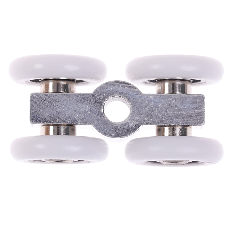 1Pair Sliding Door Rollers 4 Wheels Hanging Home Door Accessories Hardware