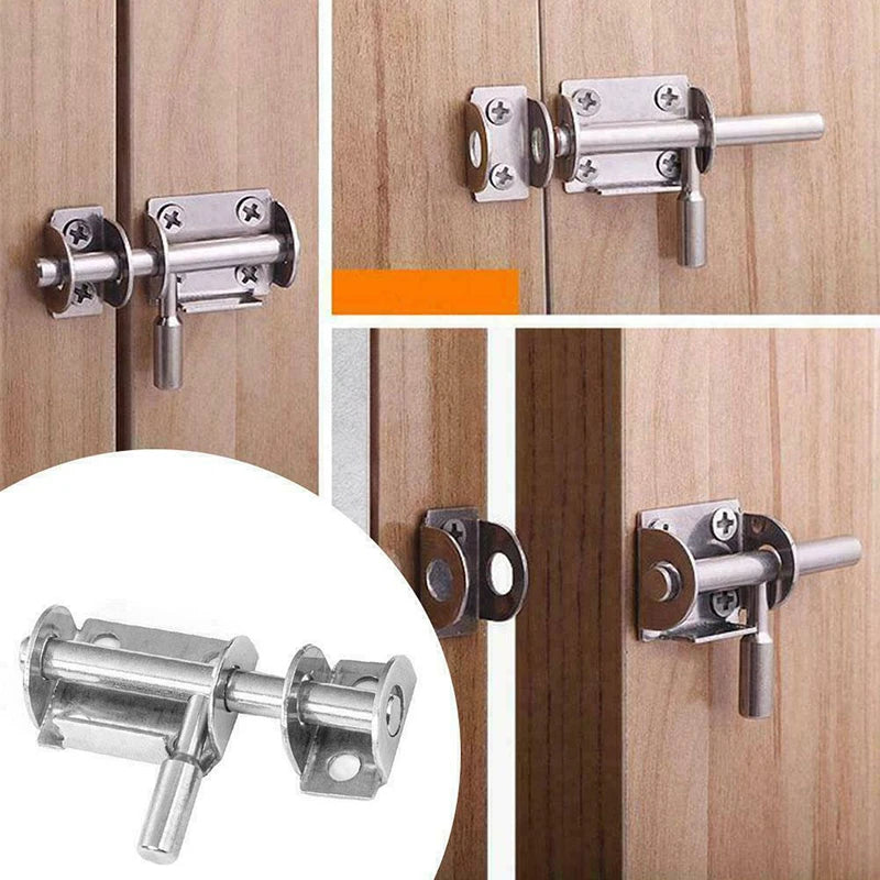 Door Latch Door Bolts Latch Hasp Home Hardware Gate Safety Toilet Door Lock Bolts Sliding Gate Latch Bolt Wooden Door Latches