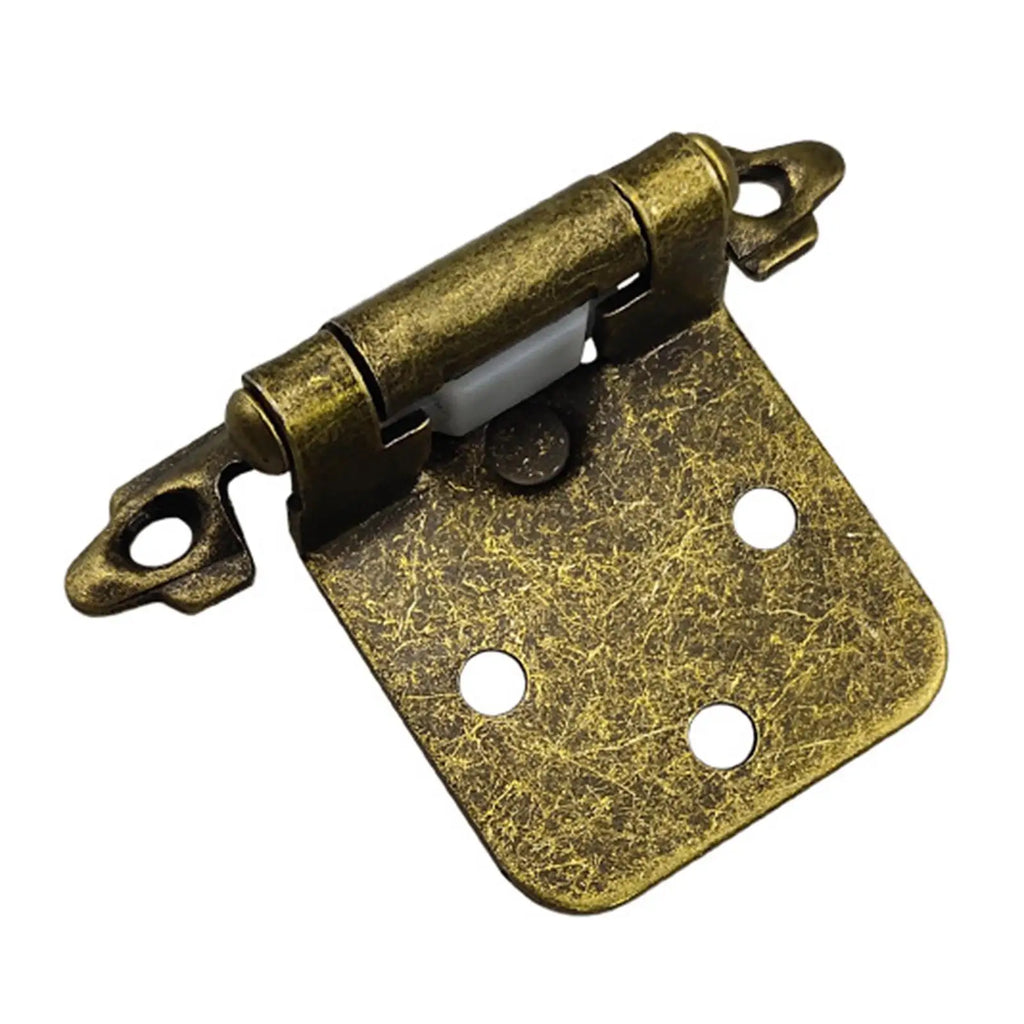 10Pcs Self Closing Hinges Soft Close Heavy Duty Face Mount Spring Hinges Furniture Hardware Accessories Kitchen Cabinet Hinges