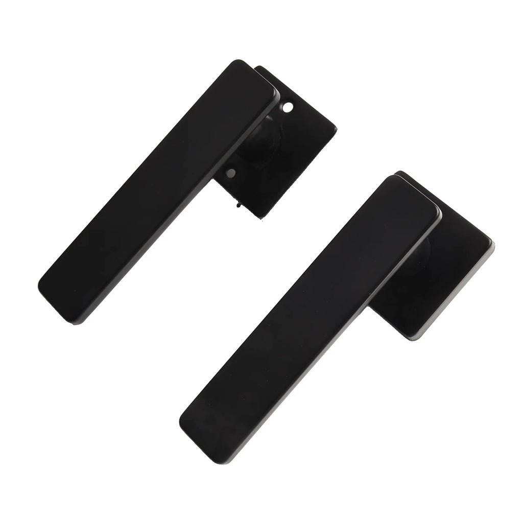 For Bedroom Interior Door Handle Lock Black Door Lock Reliable Security Versatile Application For Living Room Doors