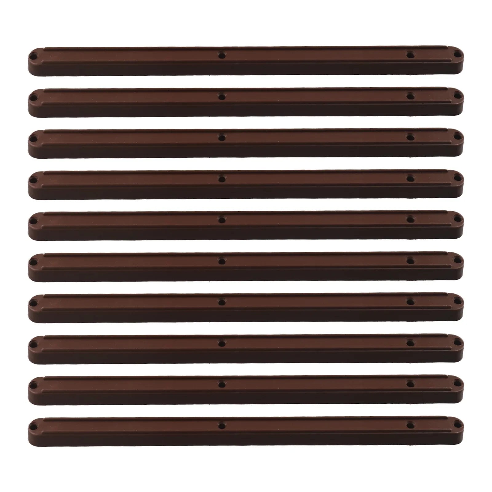 10 Pieces Plastic Drawer Slides Replacement Draw Runners 180 235 298mm Suitable for Drawers and Cabinet Grooves