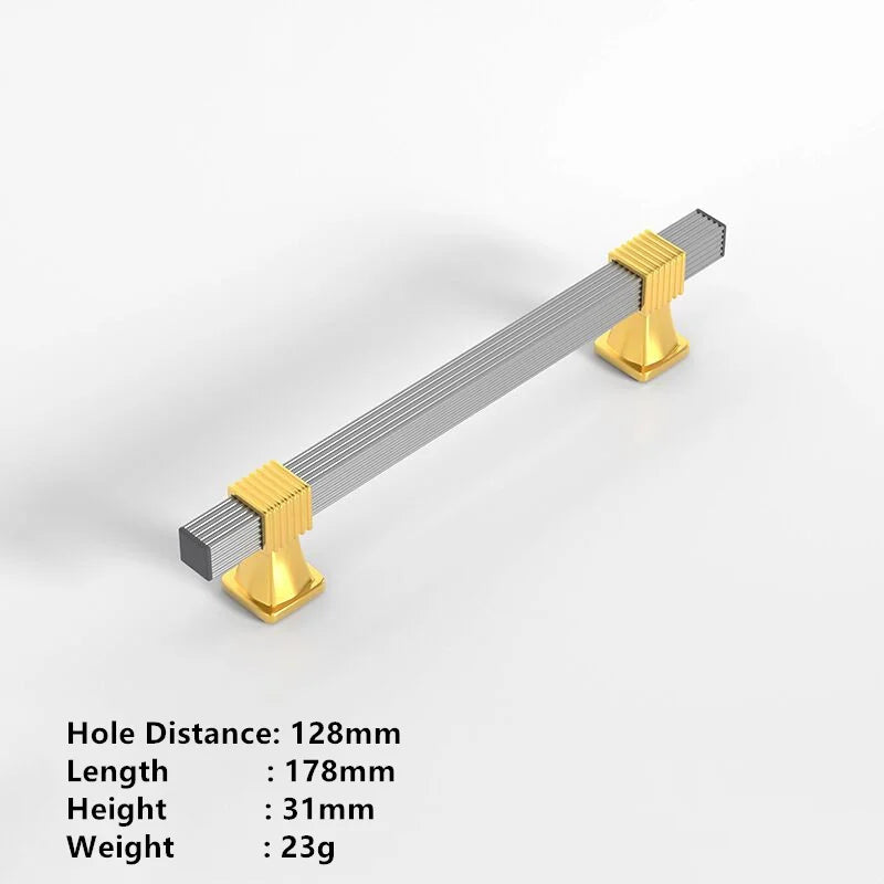 Handles Drawer Cabinet Furniture Kitchen Handles for Cabinet Knob Door Drawer Furniture Kitchen Knob Modern Simple Light Luxury