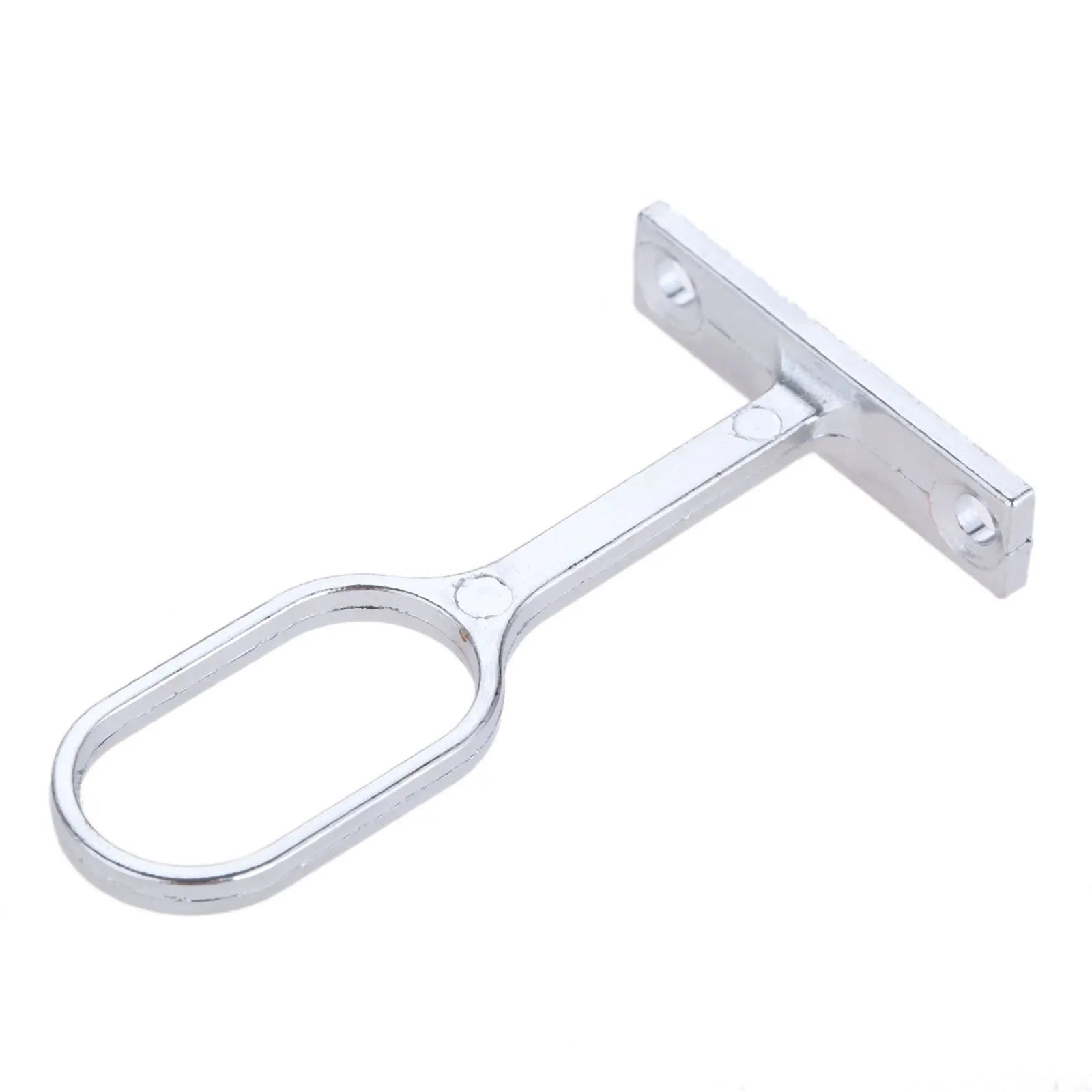 2pcs Stainless Steel Wardrobe Rail Support Flange Bracket Hange Clothes Rod Seat Hanger Pipe Bracket 16mm Tube Dia