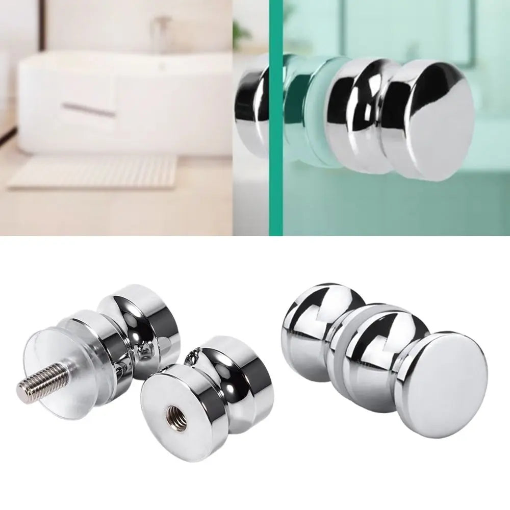 Durable Kitchen Hardware Bathroom Glass Door Knob Wardrobe Pulls Shower Door Handle Cabinet Handle