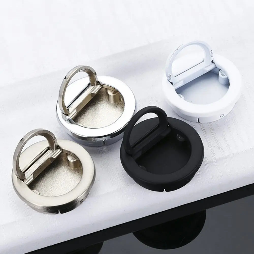 Modern Stainless Steel Door Handles Round Cupboard Tatami Cabinet Handle Pull Wardrobe Recessed Door Knob Tatami