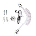 Bathroom Toilet Bidet Sprayer Stainless Steel Shower Head Handheld Water Pressure Control Self Cleaning Garden Watering Tools