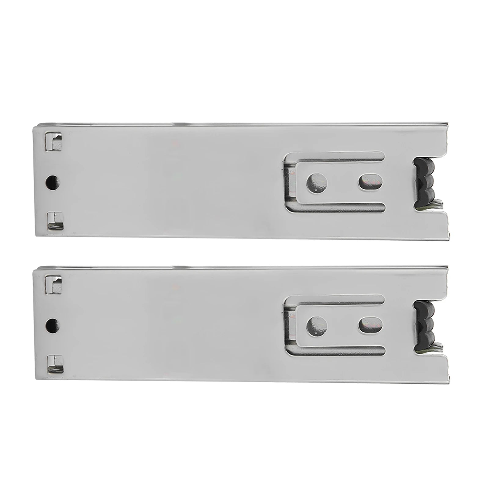 2pcs 5in Mini Short Drawer Slides Furniture Guide Rail Full Extension Kitchen Cupboard Drawer Hardware 35mm Width
